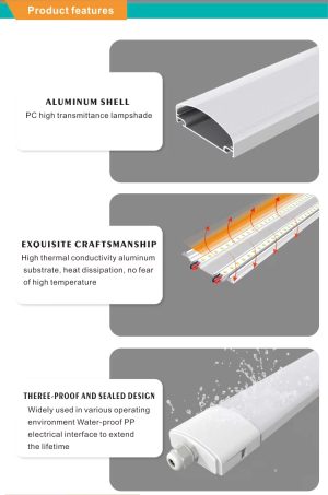 IP65 LED Batten tube light - Image 5