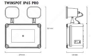 IP65 LED Twinspot light - Image 5