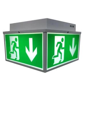 Cube Exit Sign