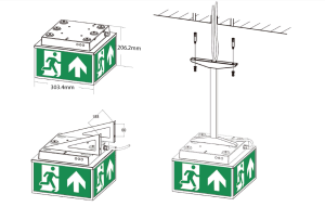 Cube Exit Sign — изображение 4